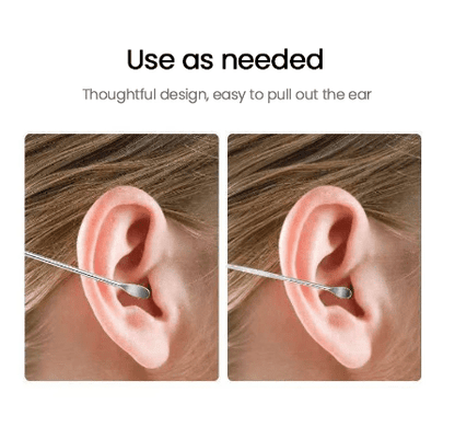 6pcs/set Ear Cleaner Wax Removal Stainless Steel Ear Wax Pickers Ear Cleaning Tools Spoon Earwax Remover Beauty Health Earpick - Trendy Crate Pk